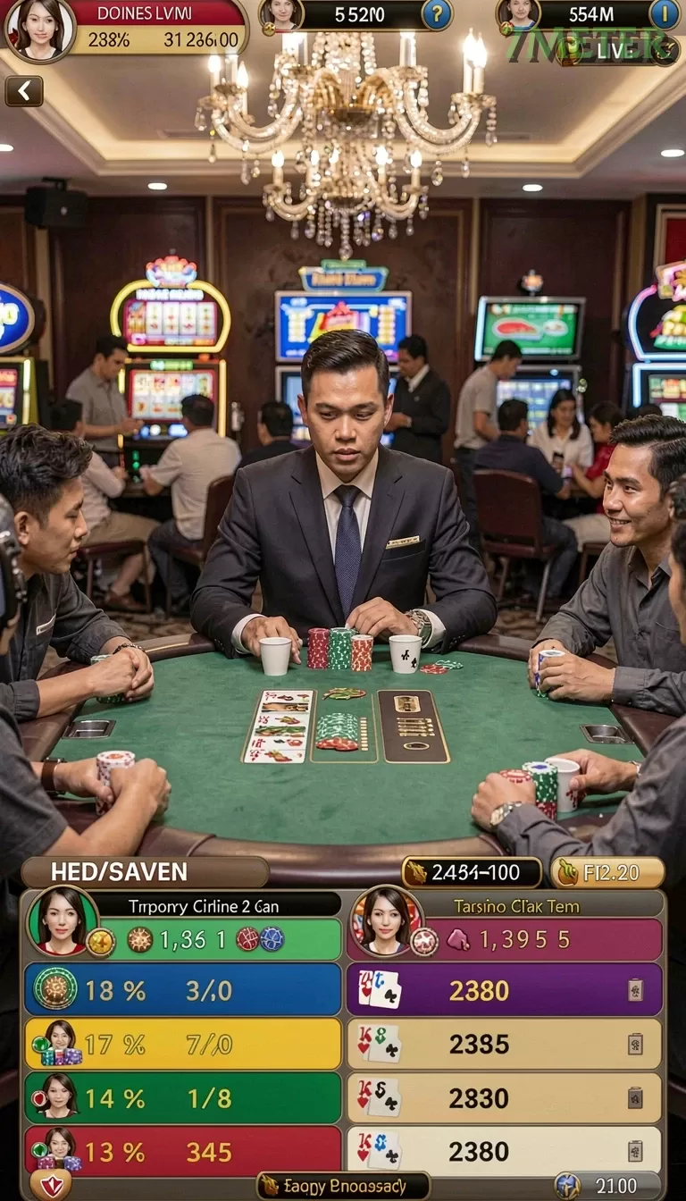 Cuplikan layar V988 — halaman utama