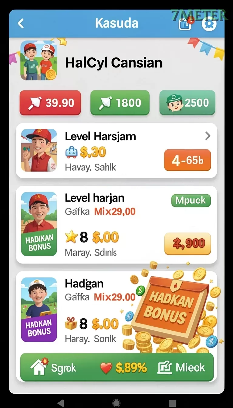 Cuplikan layar RAJAWALI55 — aktivitas
