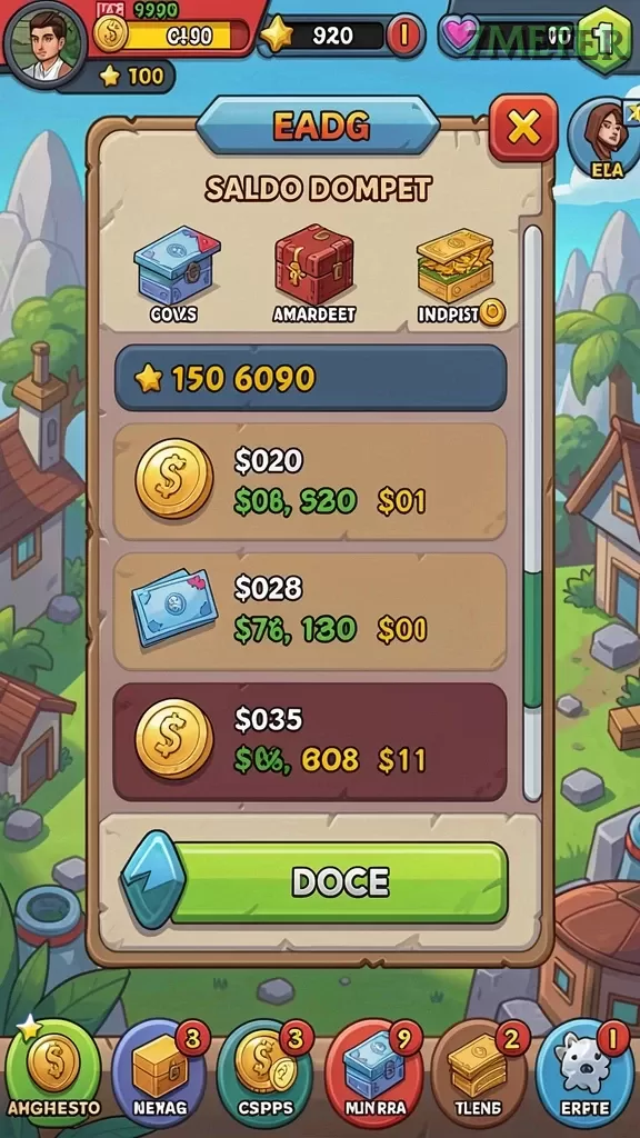 Cuplikan layar DHX4D — aktivitas